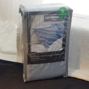 LIZ CLAIBORNE STANDARD DAPHNE MATELASSE SHAM 20x26